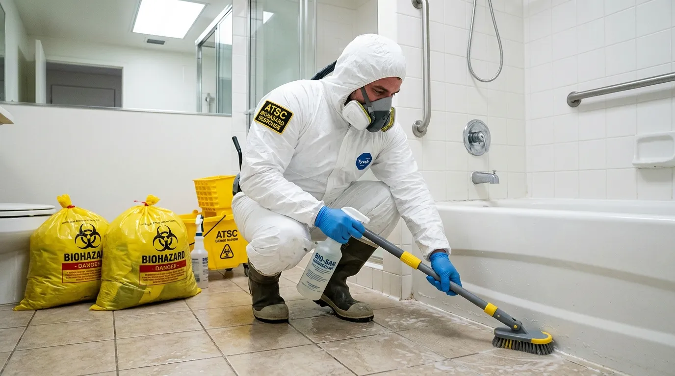 Decontamination equipment deployed for Blood Cleanup in Mathis